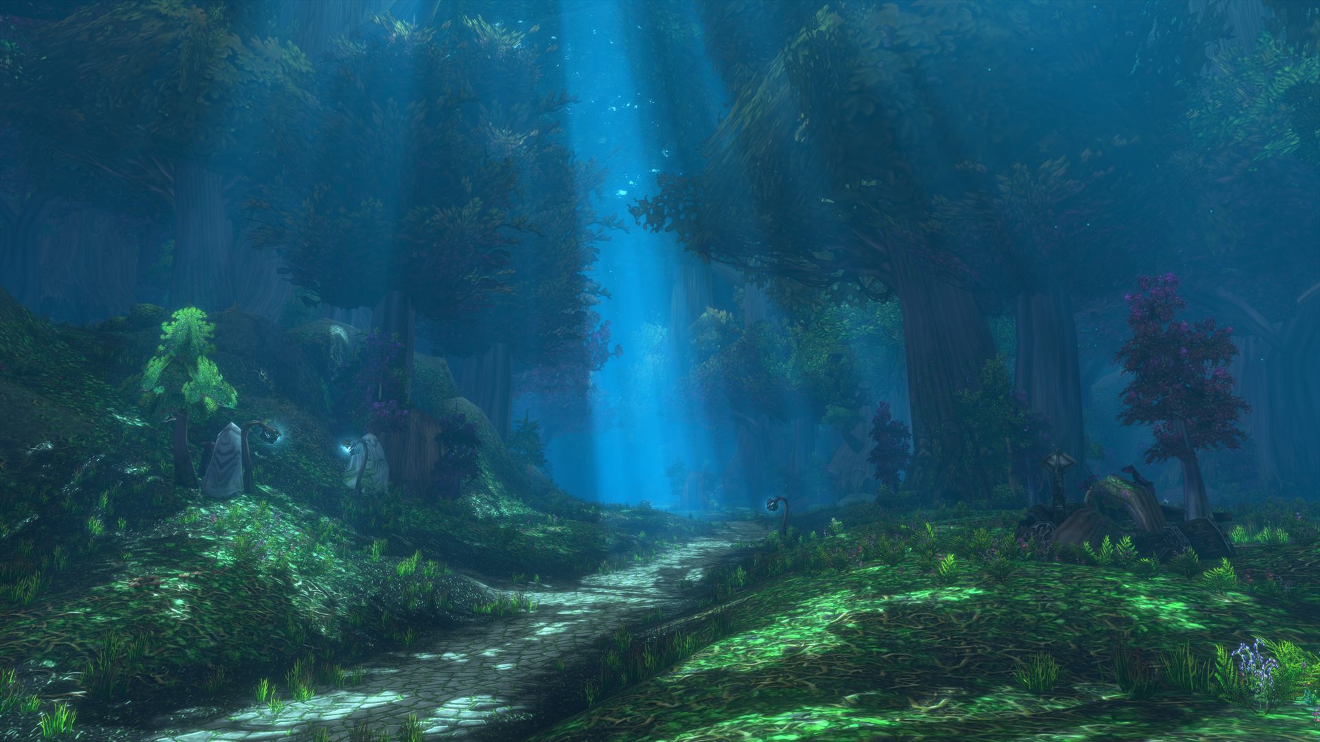 Ashenvale Scenic Background